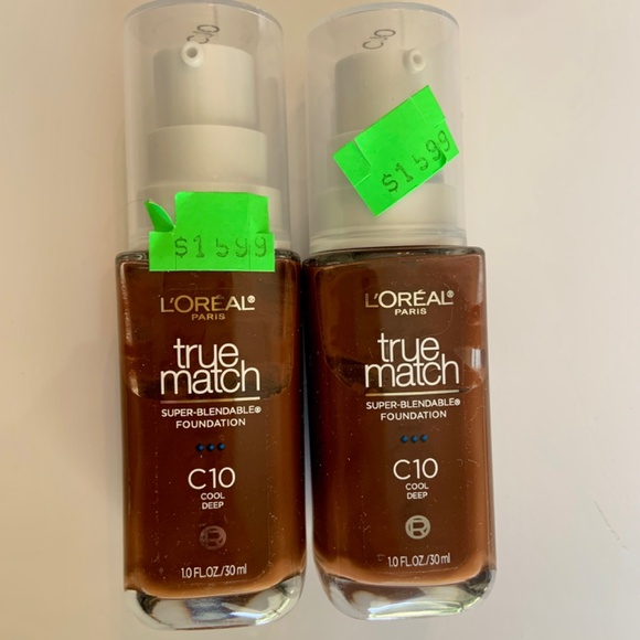 L’Oreal True Match Super-Blendable Foundation C10 Cool Deep - Picture 2 of 3